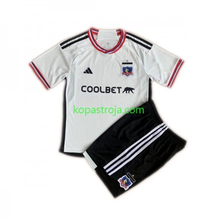 Billiga Fotbollströjor Colo-Colo Barn Hemma tröja 2023 Kortärmad